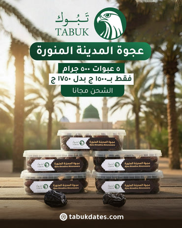 تمر عجوة المدينة المنورة