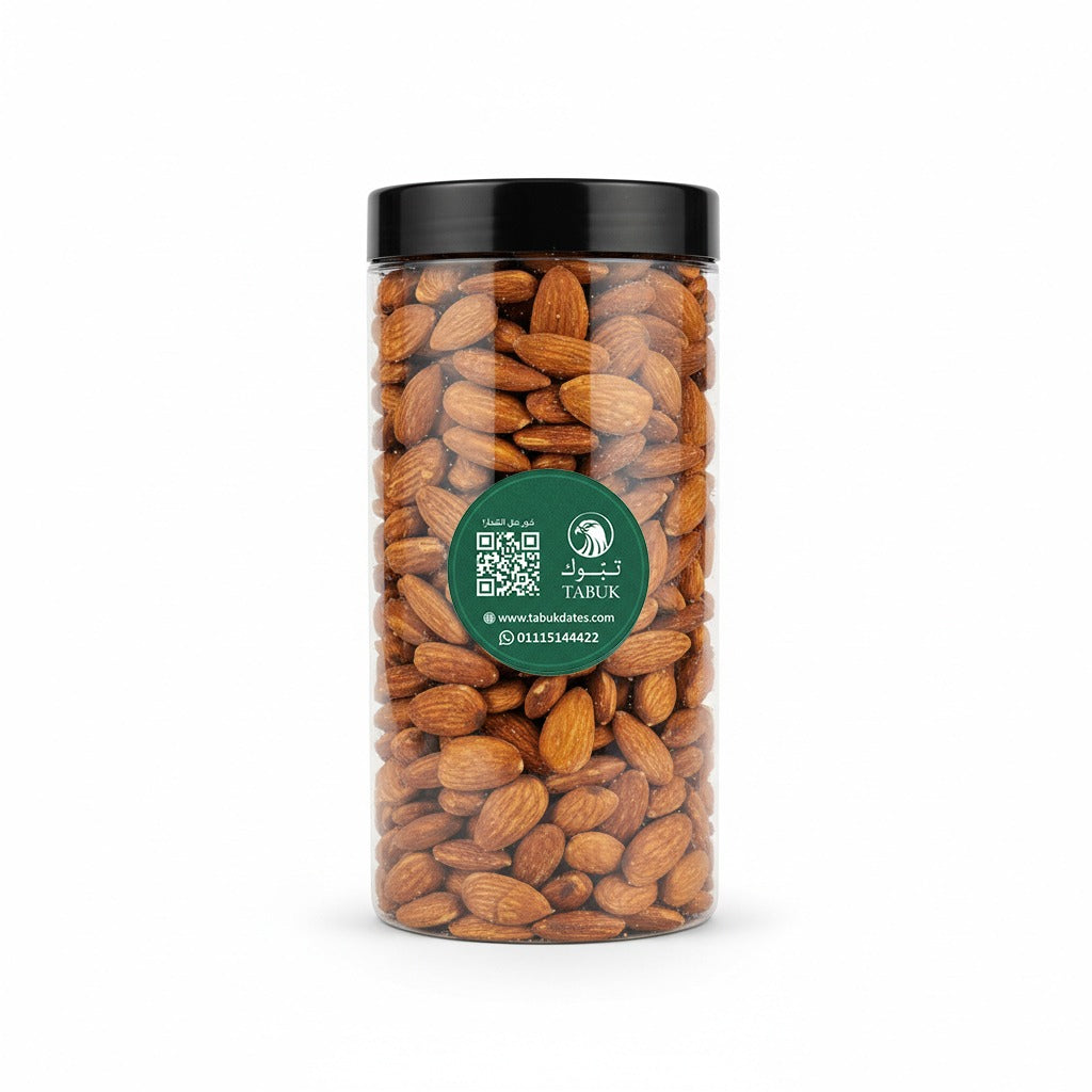 large raw almonds